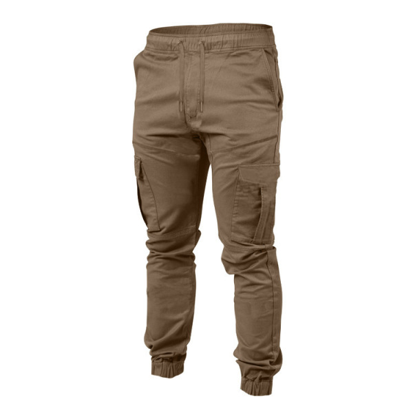 Men's Outdoor Multi-pocket Loose Chic Straight Overalls Trousers
