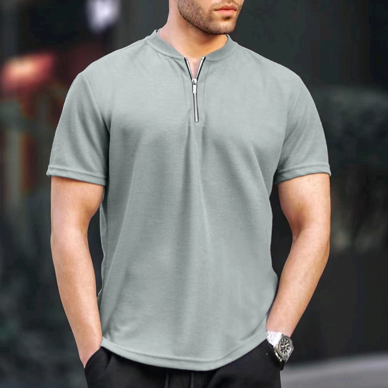 Men's Quick Dry Short Sleeve Chic Polo Shirt T-shirt
