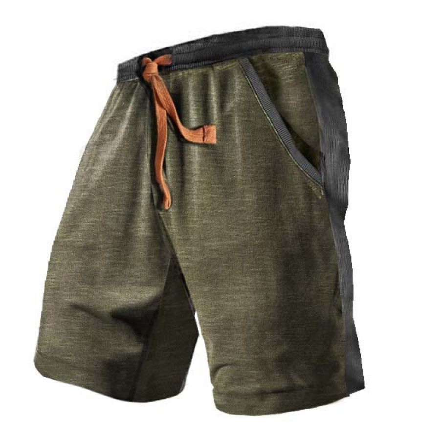 

Men's Outdoor Color Contrasting Casual Tactical Shorts