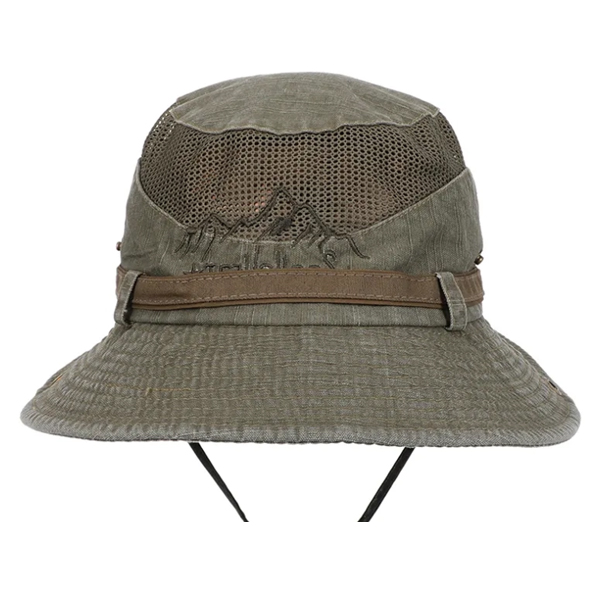 Outdoor Washed Cotton Sunscreen Chic Sun Bucket Hat
