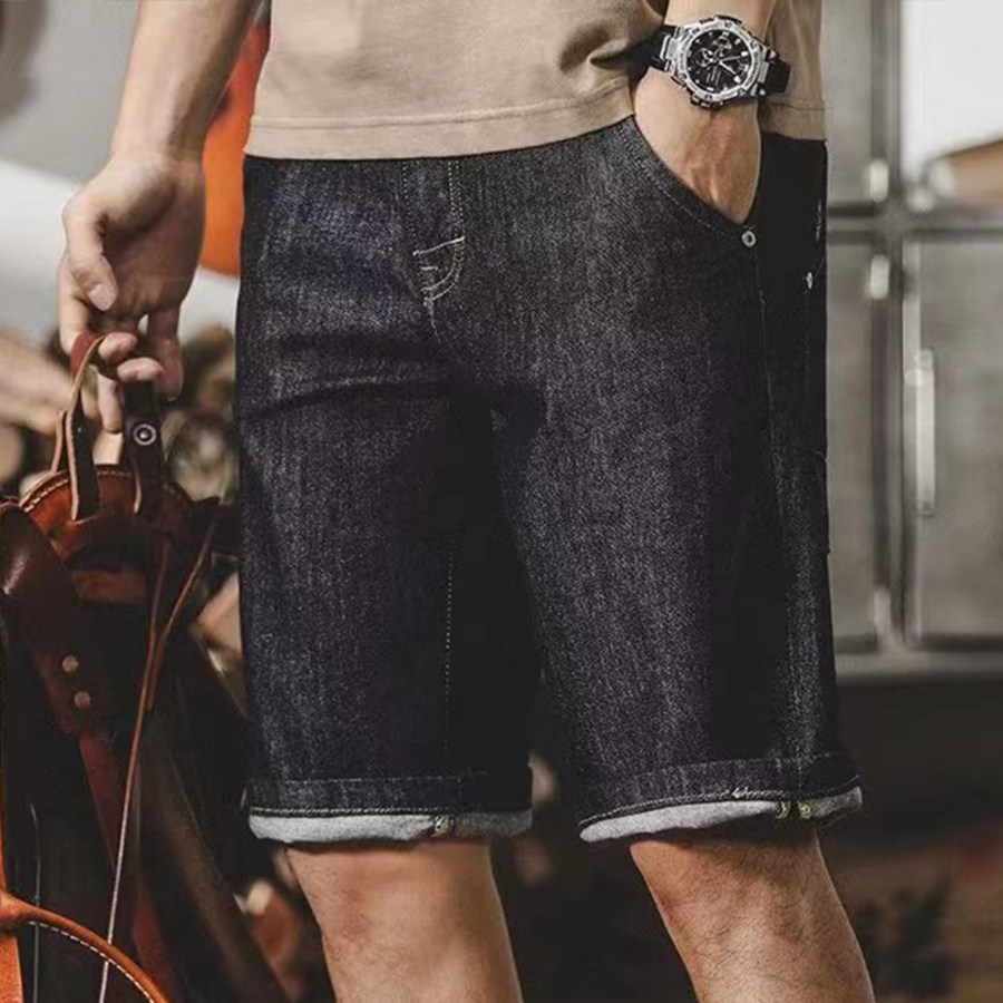 

Men's Vintage Denim Casual Shorts