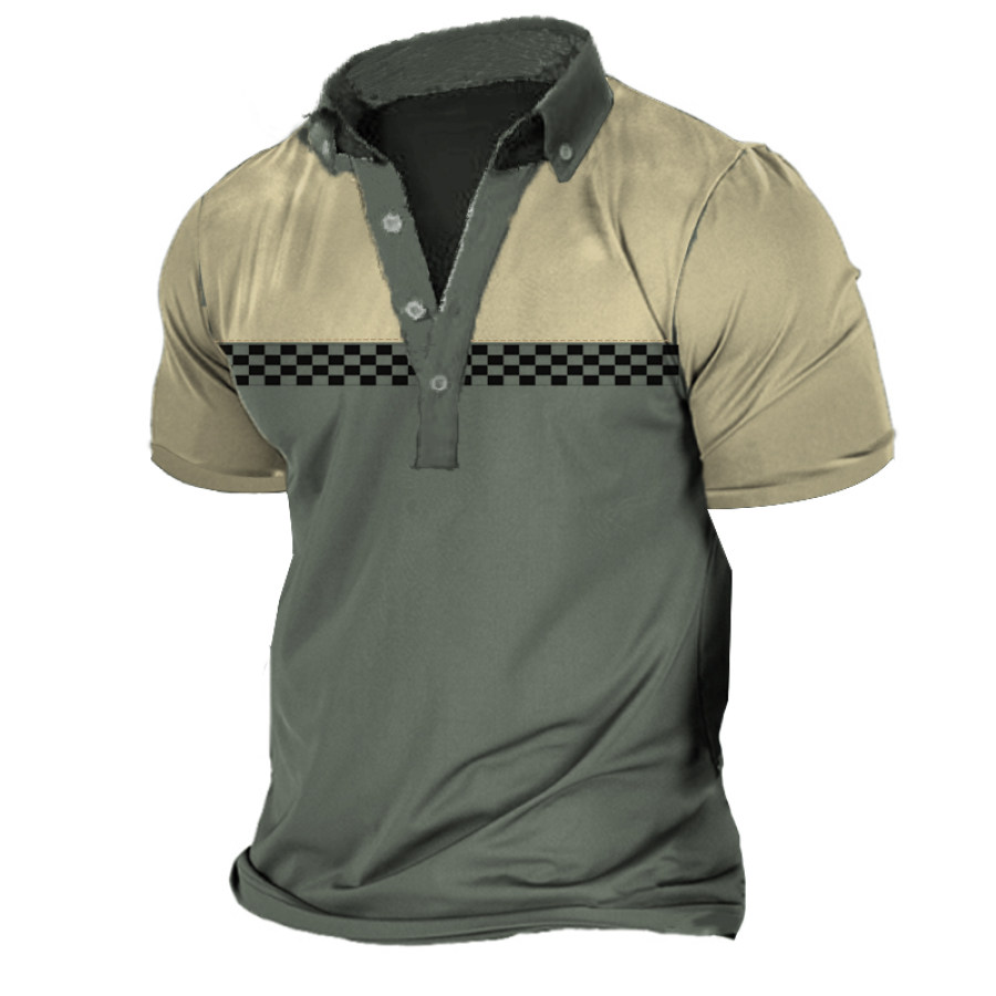 

Men's Vintage Panel T-Shirt