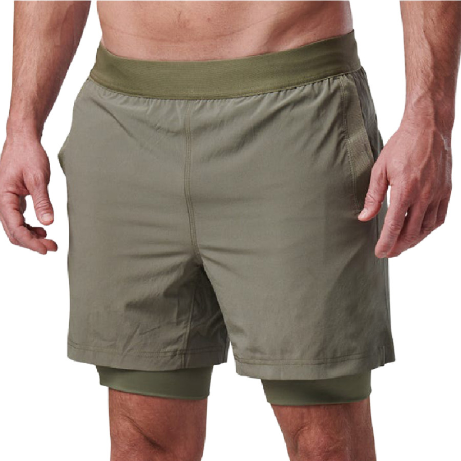 

Men's Outdoor Quick-drying Splicing Shorts