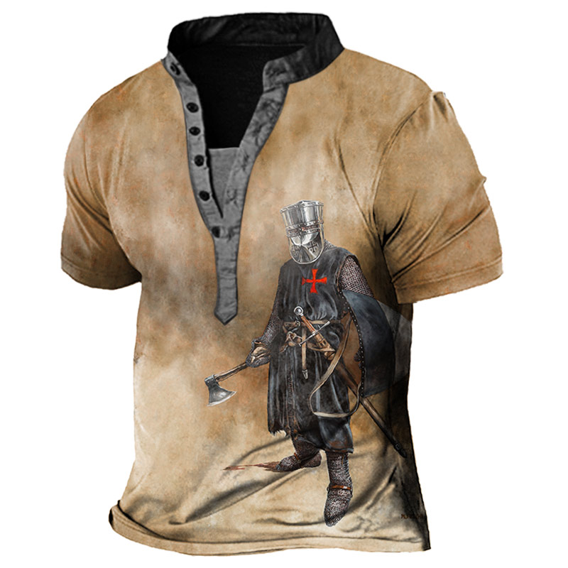 Men's Vintage Templar Henry Chic T-shirt