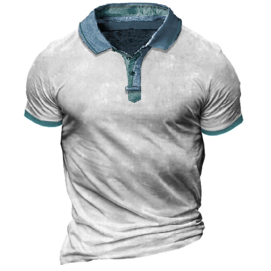 

Men's Vintage Outdoor Colorblock T-Shirt