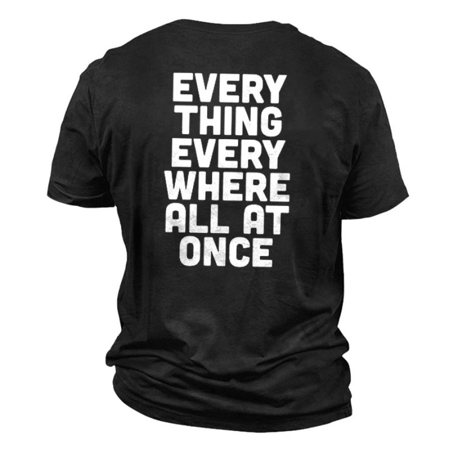 

Men's Everything Everywhere All At Once Cotton T-Shirt
