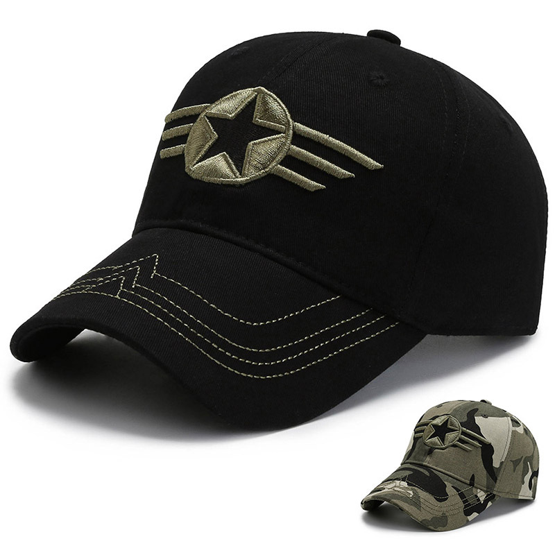 Men's Outdoor Tactical Embroidered Chic Hat
