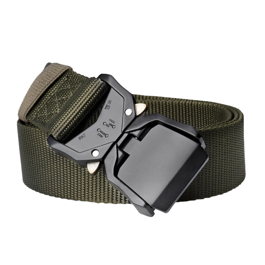 

Men's Outdoor Tactical Quick Release Aluminum Buckle Nylon Belt