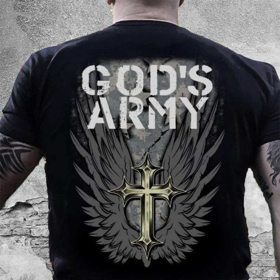 

God's Army Men Cotton Tee