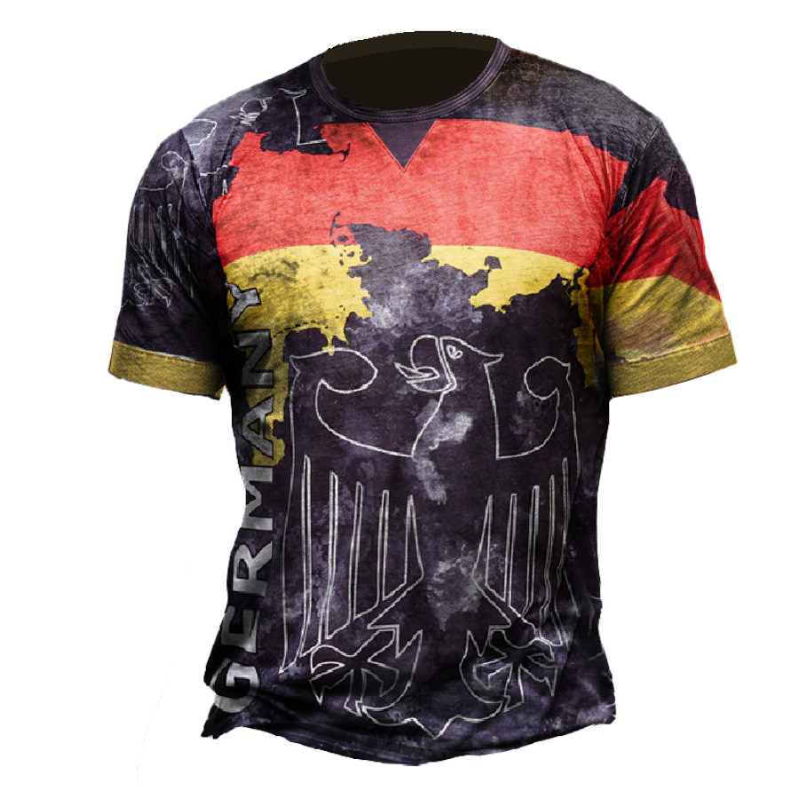 

Men's German Flag Eagle T-Shirt