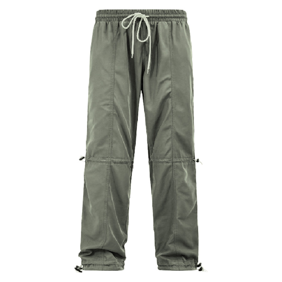 

Men's Outdoor Drawstring Elastic Band Trousers