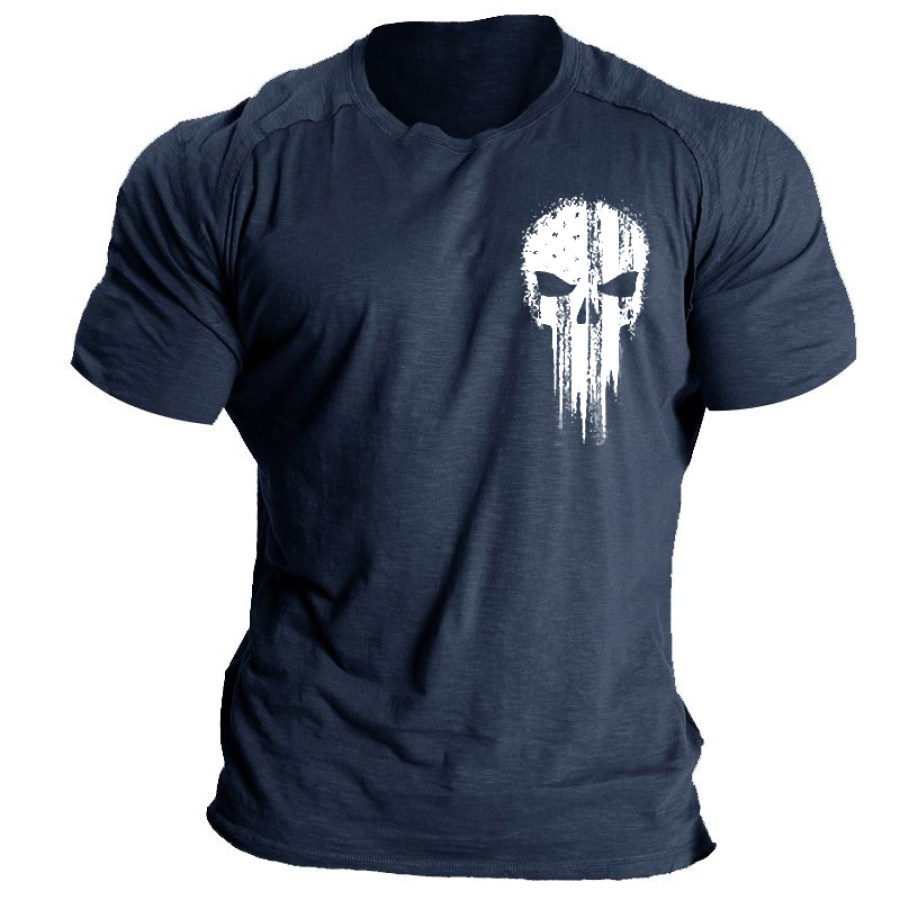 

Men's Skull Print T-shirt