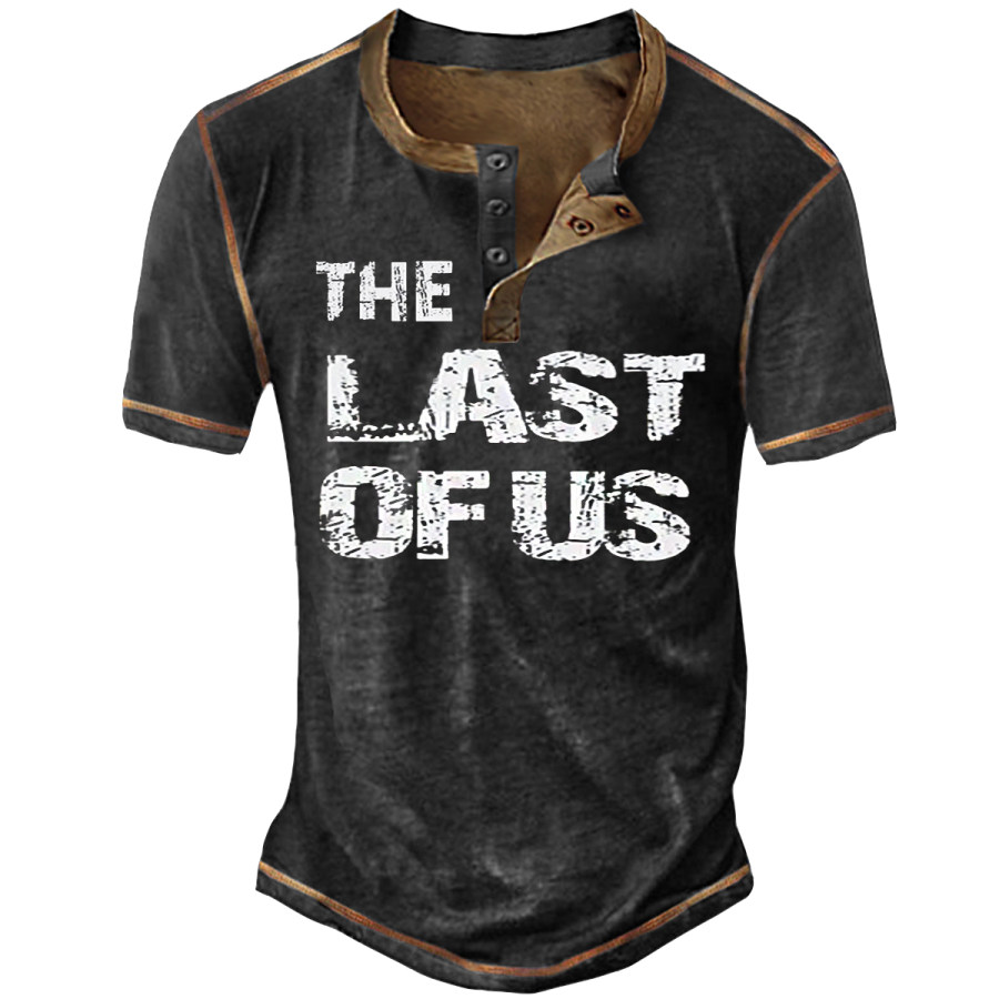 

Men's Vintage THE LAST OF US Short Sleeve T-Shirt