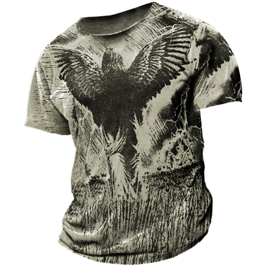 

Men's Vintage Graphic Angel T-Shirt