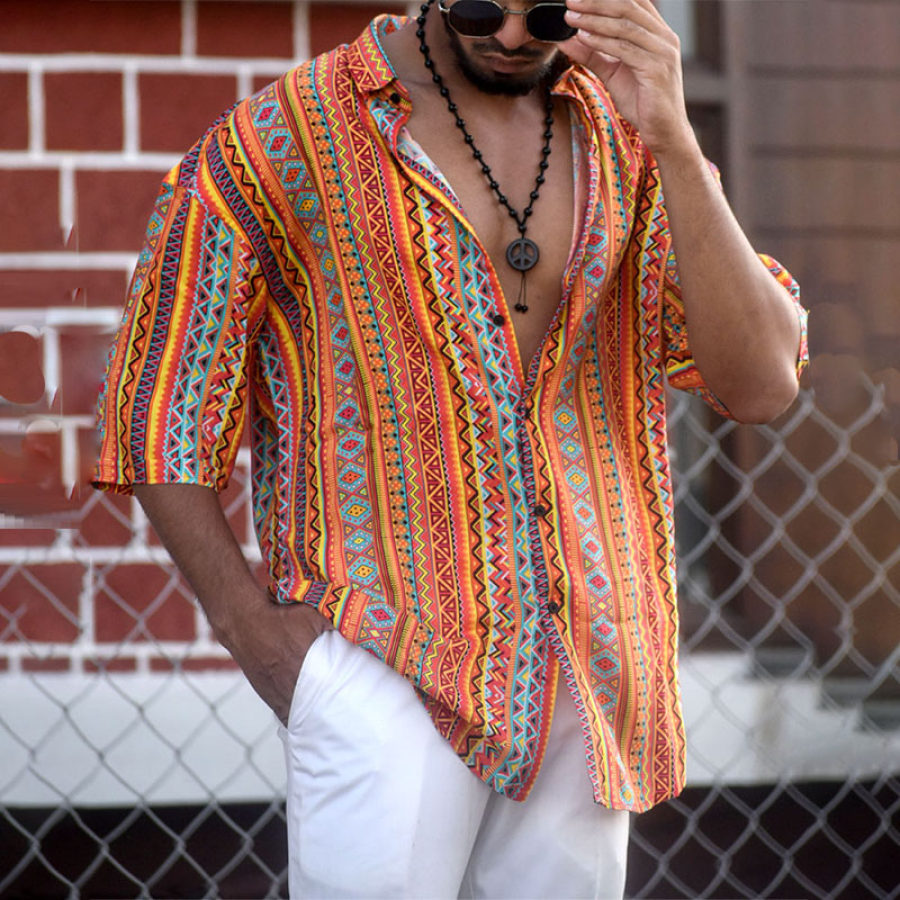 

Men's Hawaiian Casual Vacation Shirt