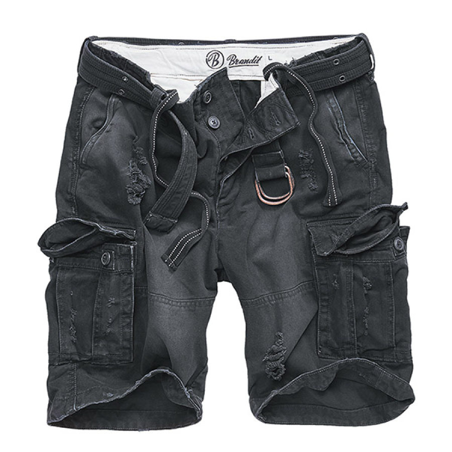

Men's Vintage Wash Denim Shorts