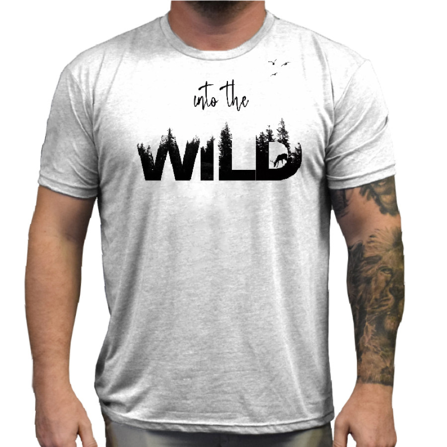

Men's Outdoor Wild Cotton T-shirt