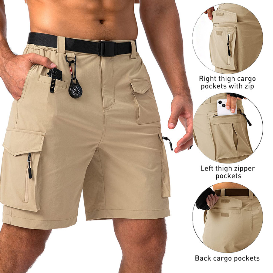 

Men's Outdoor Tactical Multifunctional Pocket Quick Dry Cargo Pants