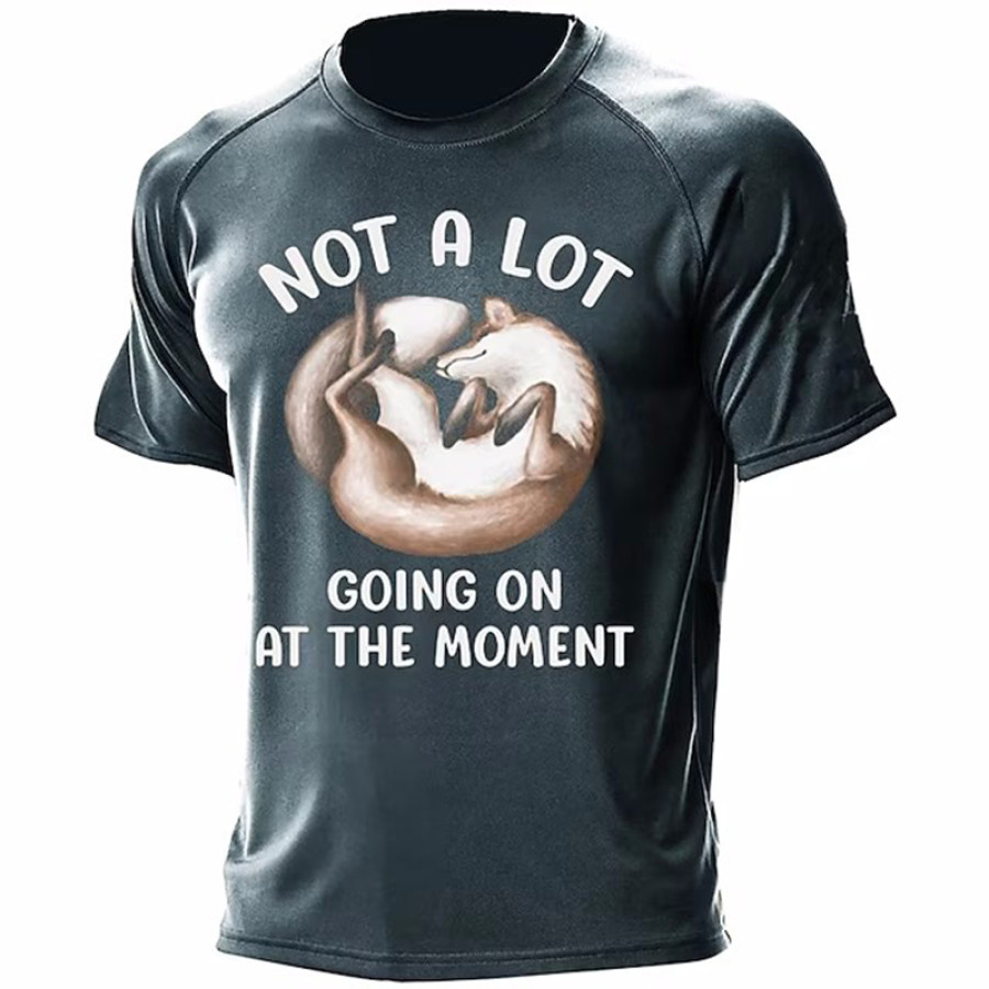 

Men's Outdoor Sports Casual Short-sleeved T-shirt