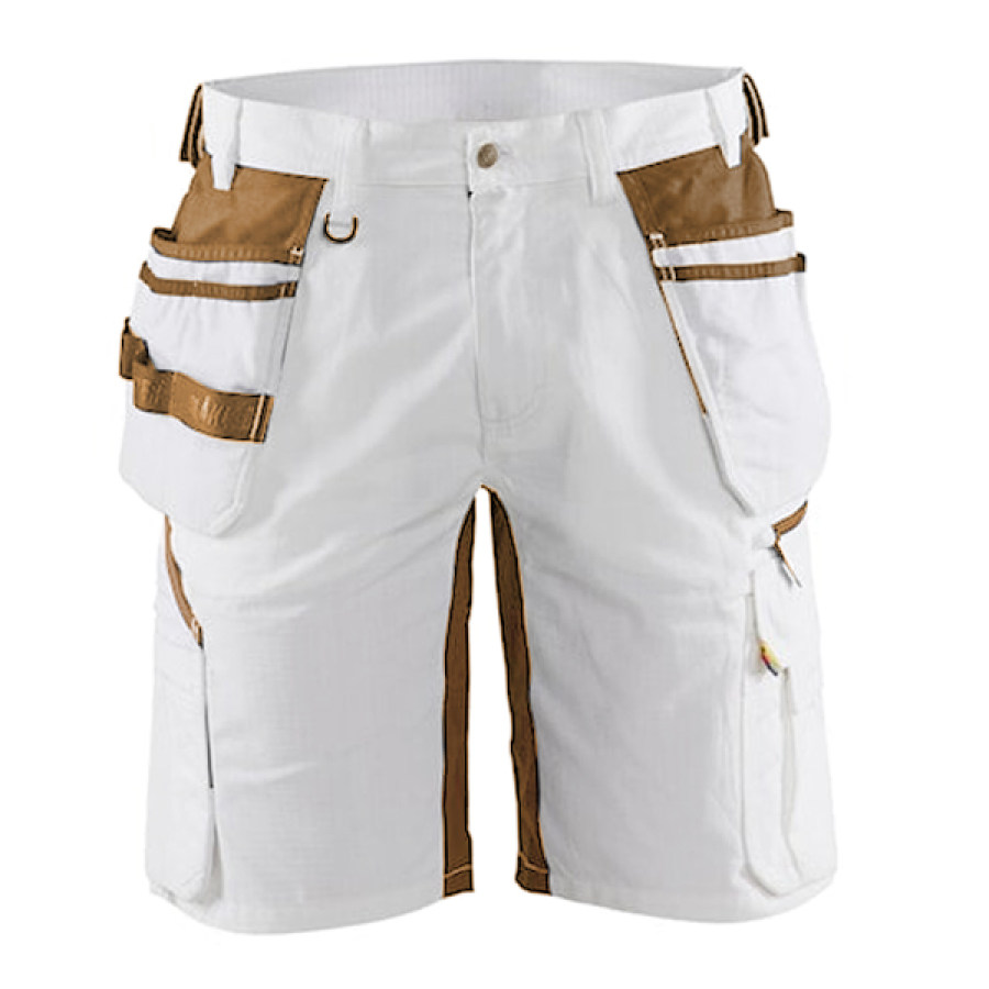 

Men Outdoor Rip Stop Multifunction Pocket Shorts