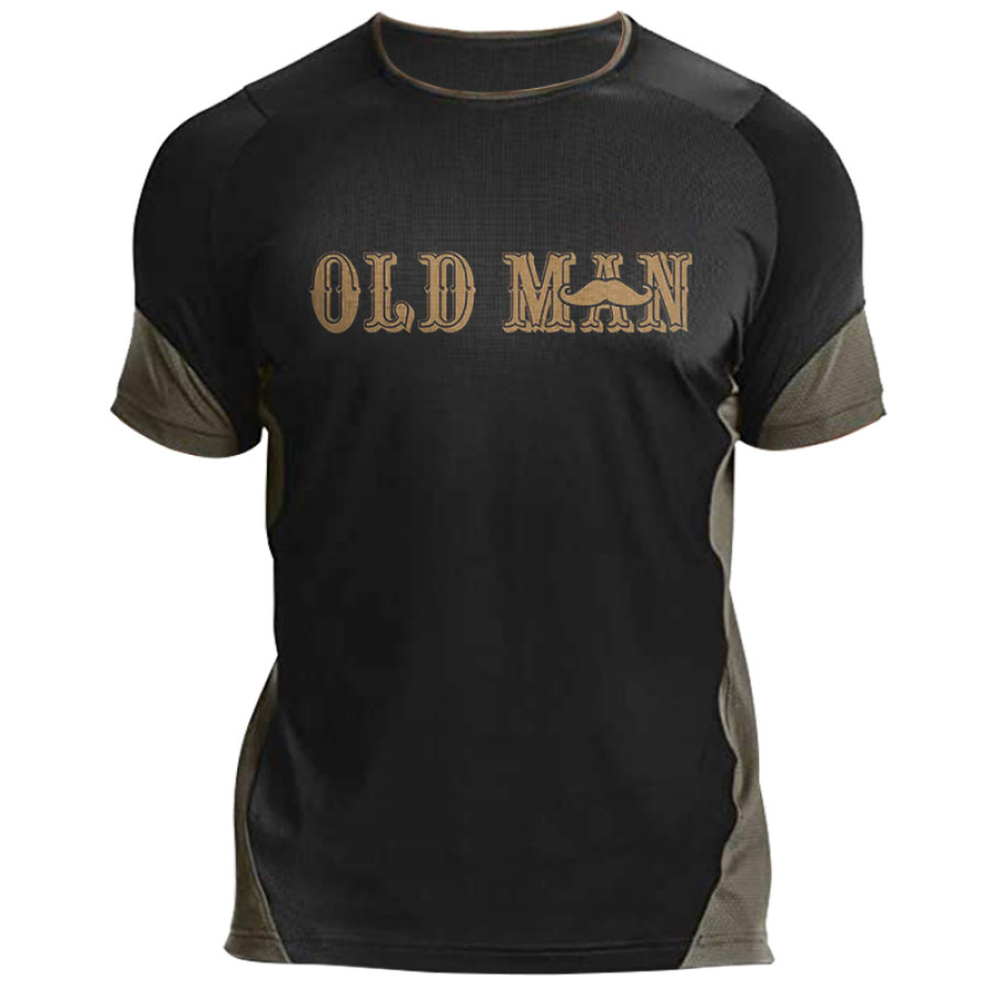 

Men's Old Man Training Short Sleeve T-Shirt