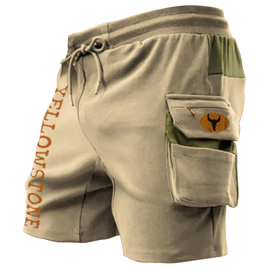 

Men's Casual Yellowstone Jogging Shorts