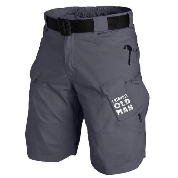 Men's Old Man Multifunctional Waterproof Multi-Pocket Outdoor Tactical Shorts - Honeylop.chimpone.com 
