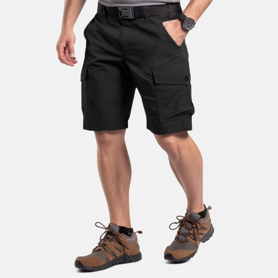 

Men's Classic Outdoor Utility Waterproof Ripstop Cargo Shorts