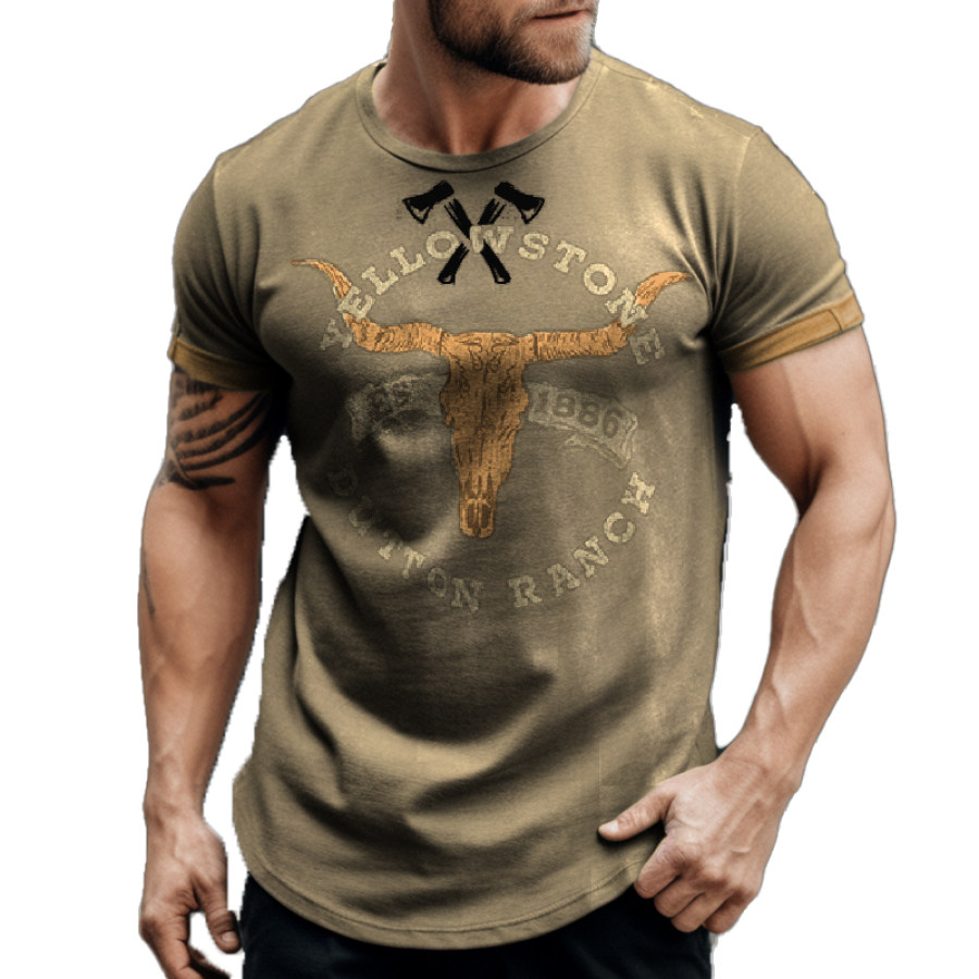 

Men's West Yellowstone Classic Crew Neck T-Shirt