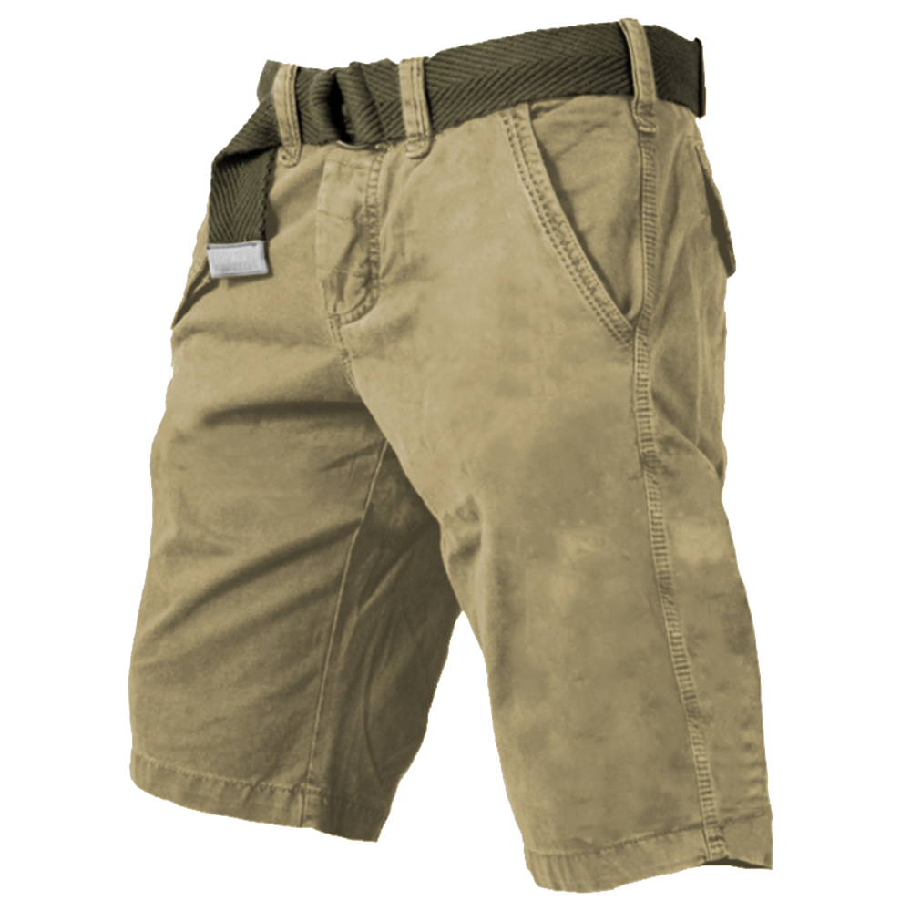 Men's Outdoor Casual Loose Thin Cargo Shorts
