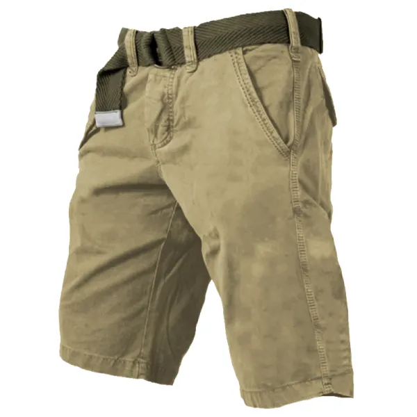Men's Outdoor Casual Loose Thin Cargo Shorts - Blaroken.com 