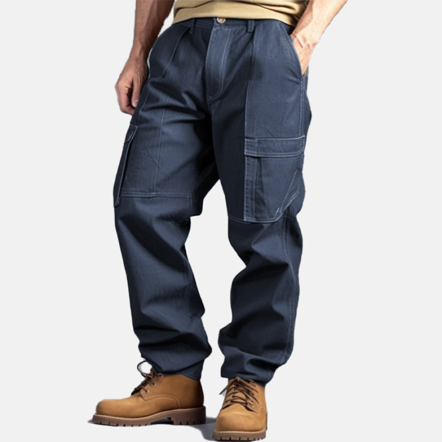 

Men's Classic Vintage Pocket Denim Trousers