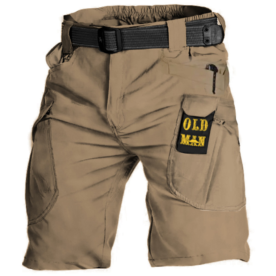 

Men's Old Men Multifunctional Outdoor Tactical Shorts