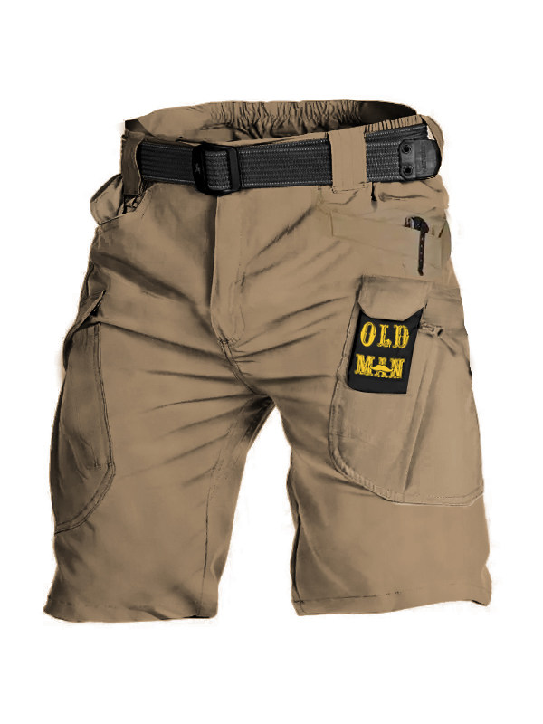 Men's Old Men Multifunctional Outdoor Tactical Shorts