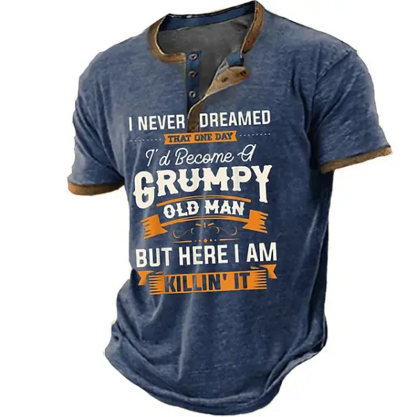 That's What I Do I Fix Stuff And I Know Things Tactical Henley Shirt - Kalesafe.com 