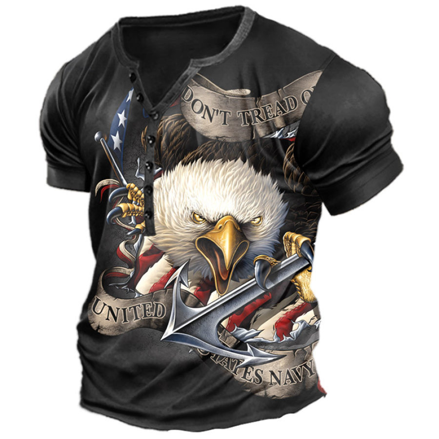

Men's American Eagle Henley T-Shirt