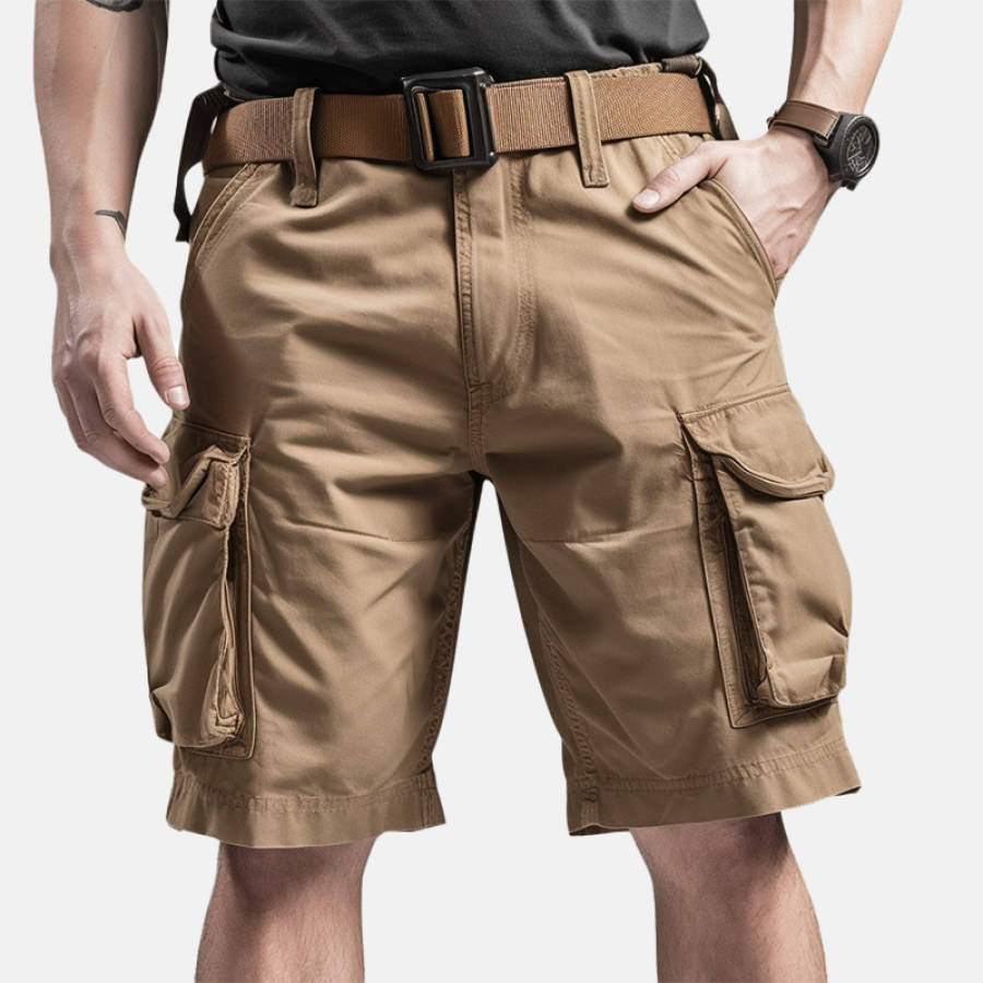 

Men's Outdoor Wear-resistant Multifunctional Pocket Cargo Shorts