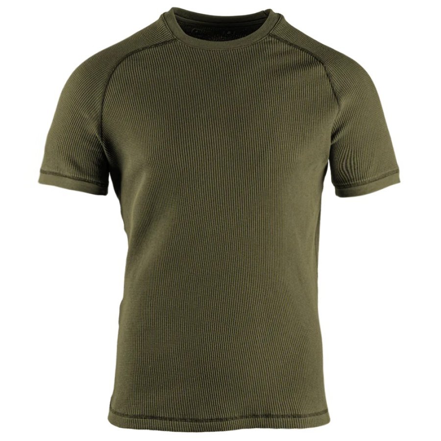 

Men's Breathable Casual Comfort Waffle T-Shirt