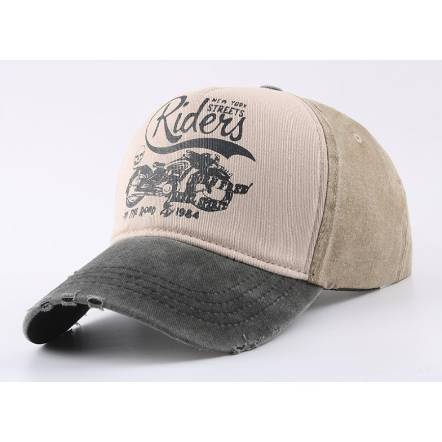 

Vintage Motorradwäsche Sonnenhut Für Herren