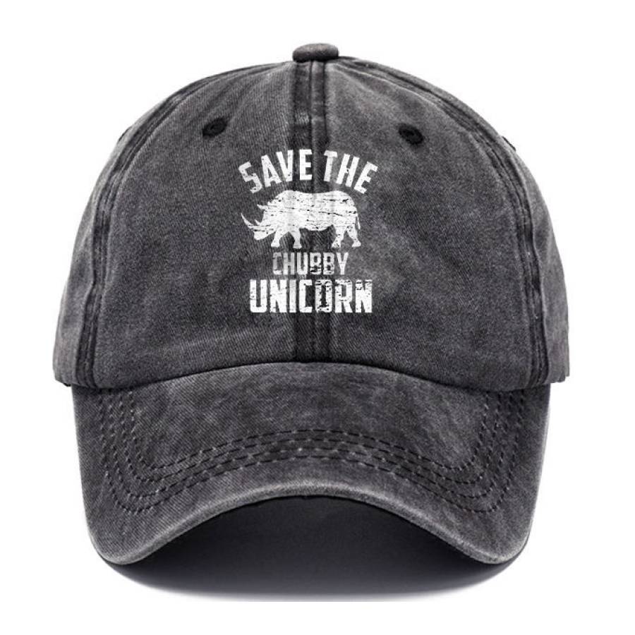 

Save The Chubby Unicorns American Flag Men Sun Hat