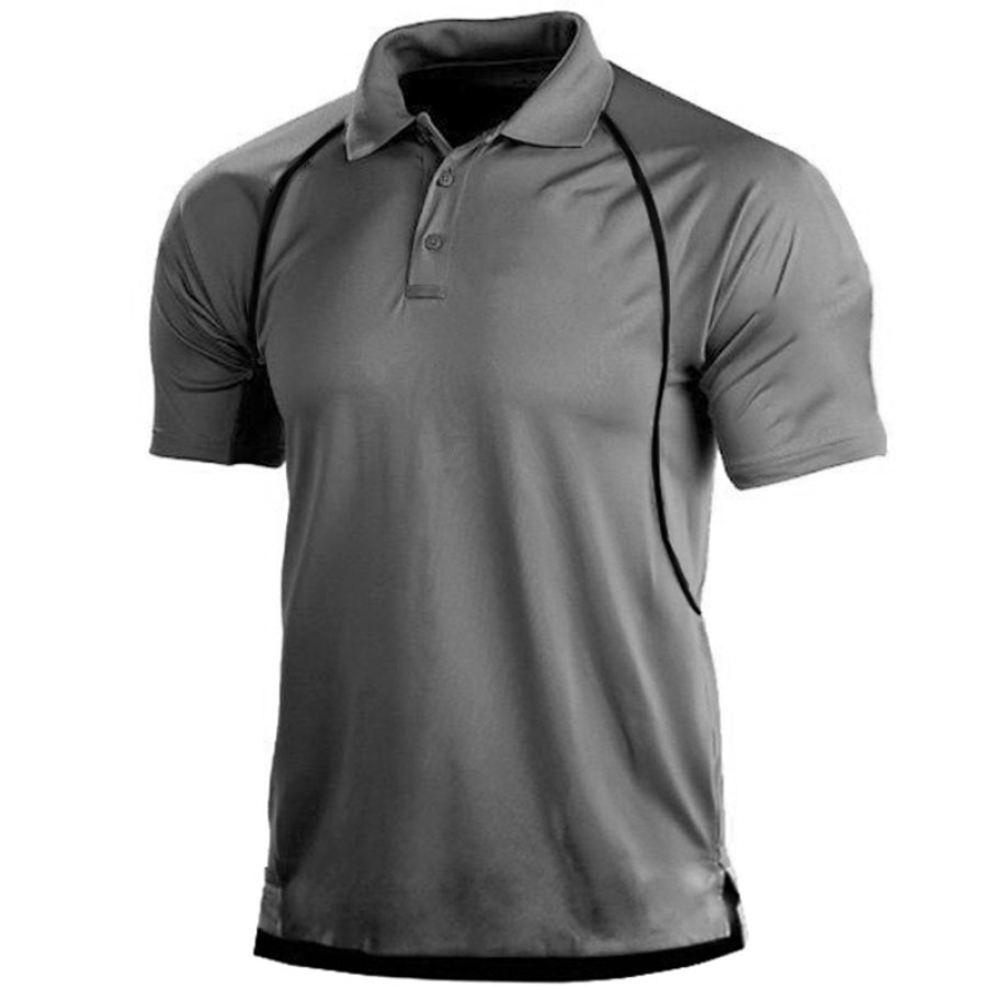 

Men's Outdoor Tactical Sport PoLo Neck T-Shirt