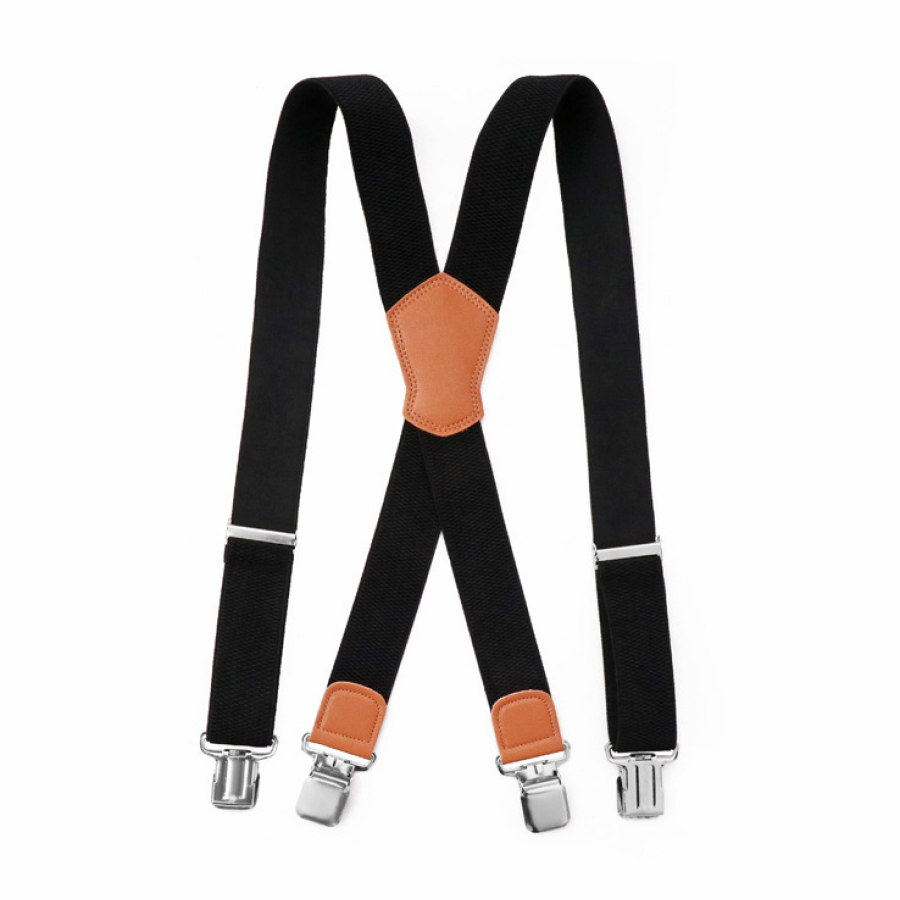 

Men's Cargo Cornwork Square Clip Crossover Suspenders