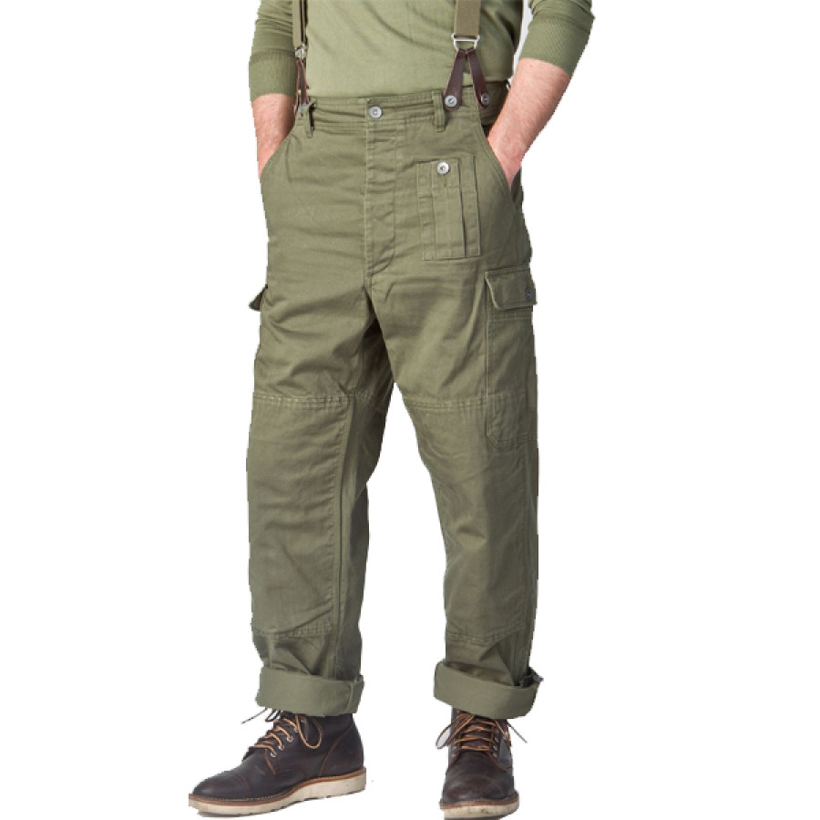 

Men's Vintage Suspenders Overall