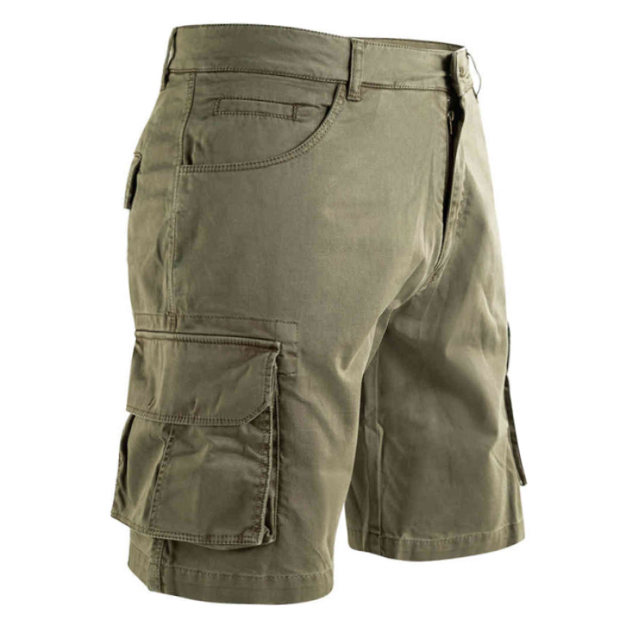 

Men's Casual Pocket Wear-resistant Cargo Shorts