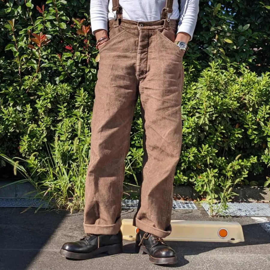 

Men's Fashion Vintage Wash Cargo Pants