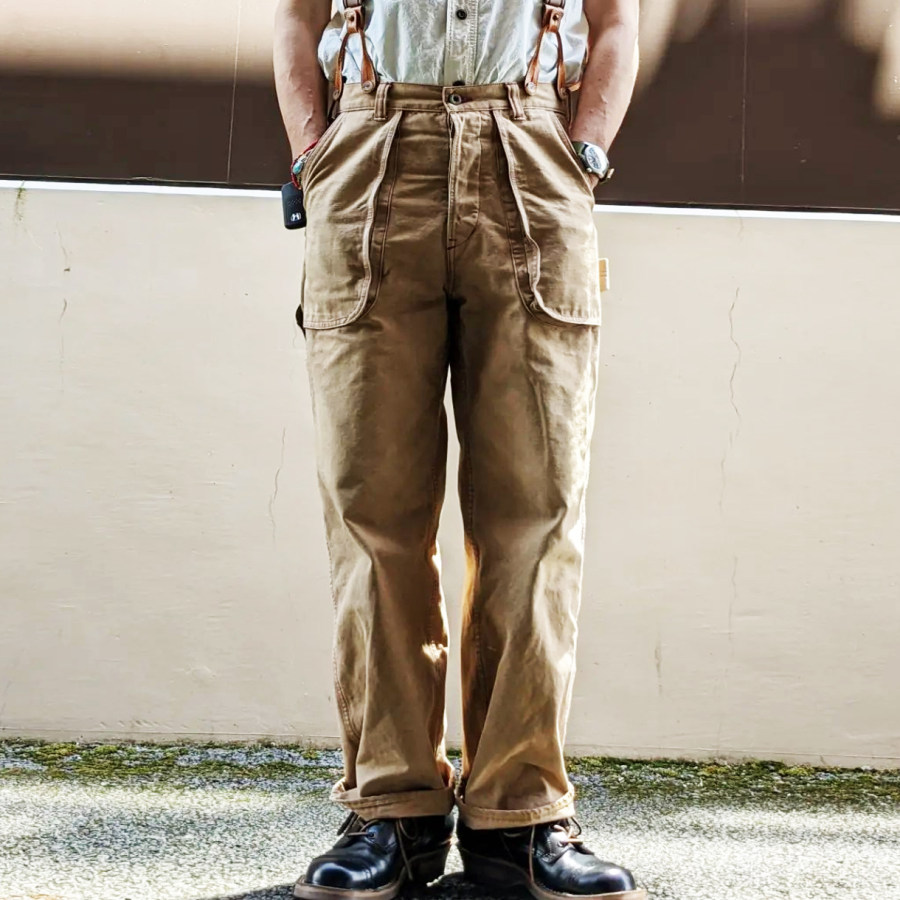 

Men's Fashion Vintage Wash Cargo Pants
