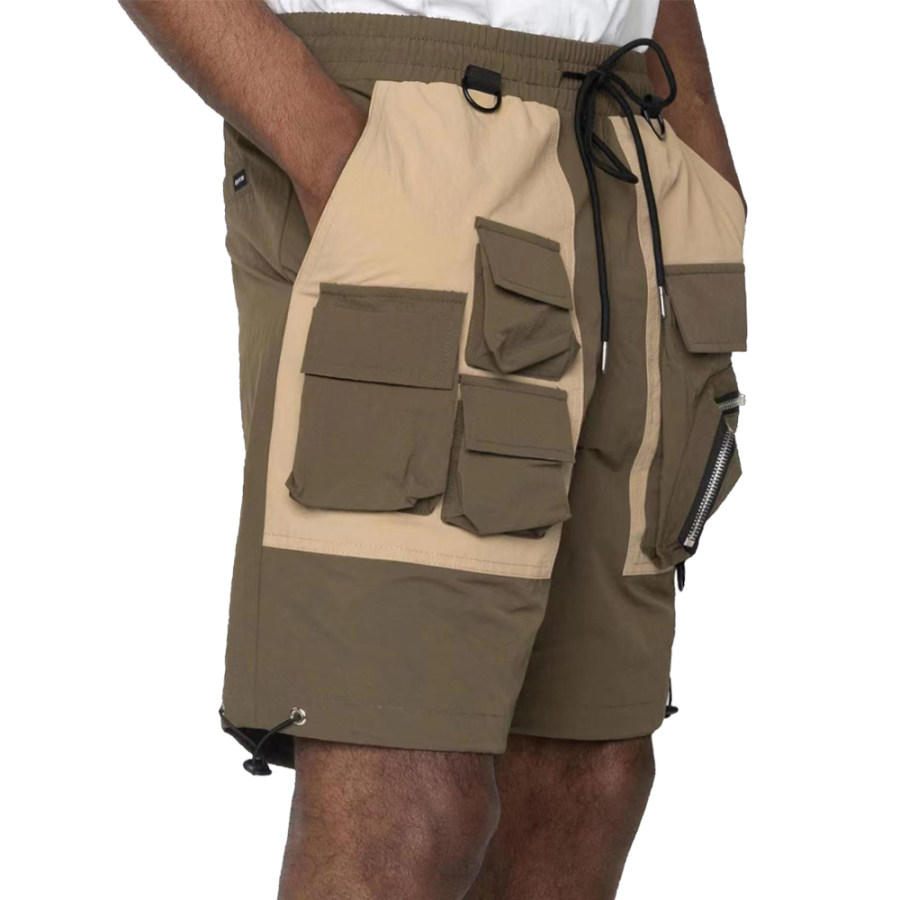 

Men's Outdoor Sports Casual Multi-Pocket Cargo Shorts