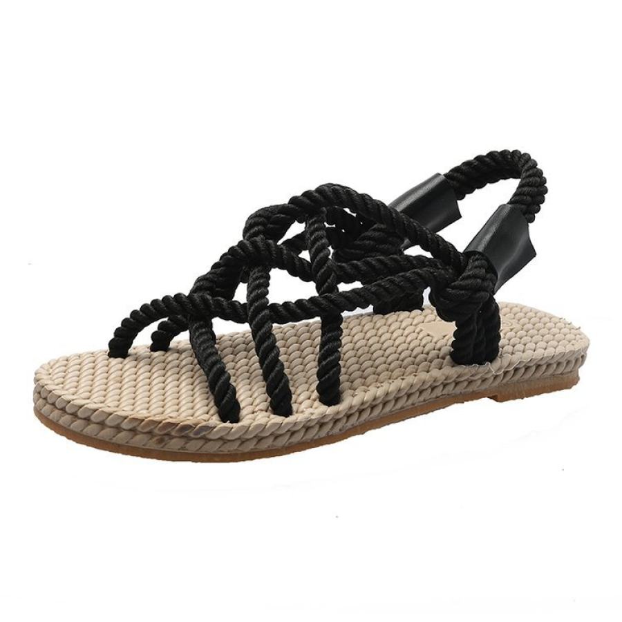 

Nomadic State Of Mind Women Handwoven Roman Beach Sandals