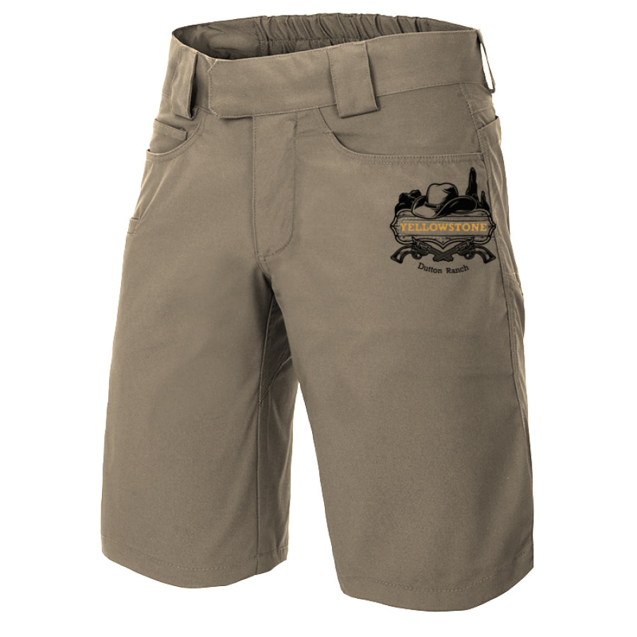 

Men's Versatile Vintage West Yellowstone Outdoor Tactical Shorts