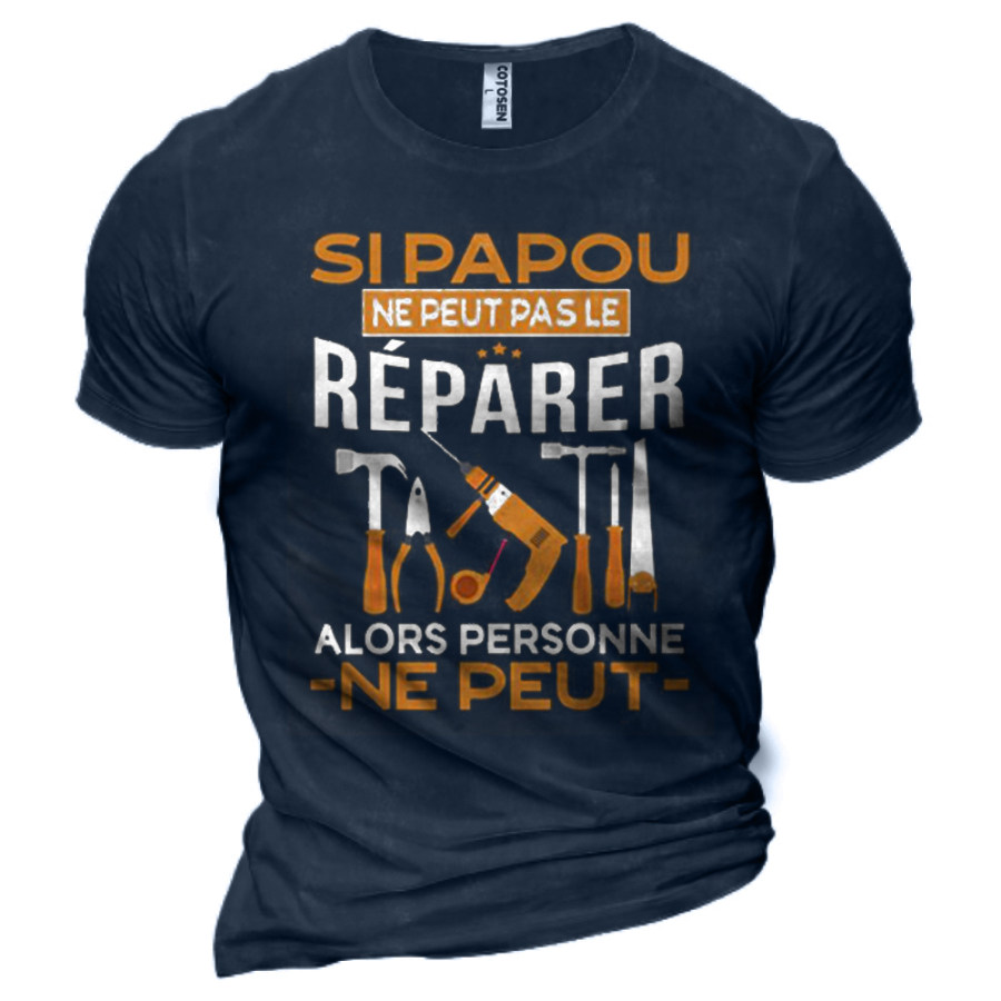 

Reparer Alors Personne Men's Cotton T-shirt